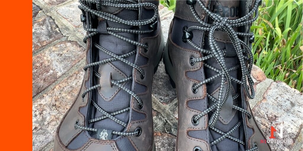 laces of the rocky boot trophy series tall outdoor boot