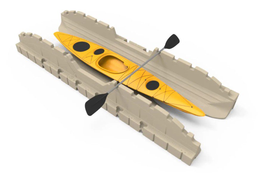 EZ dock kayak launch