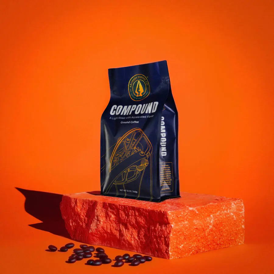 Archery coffee compound light roast coffee