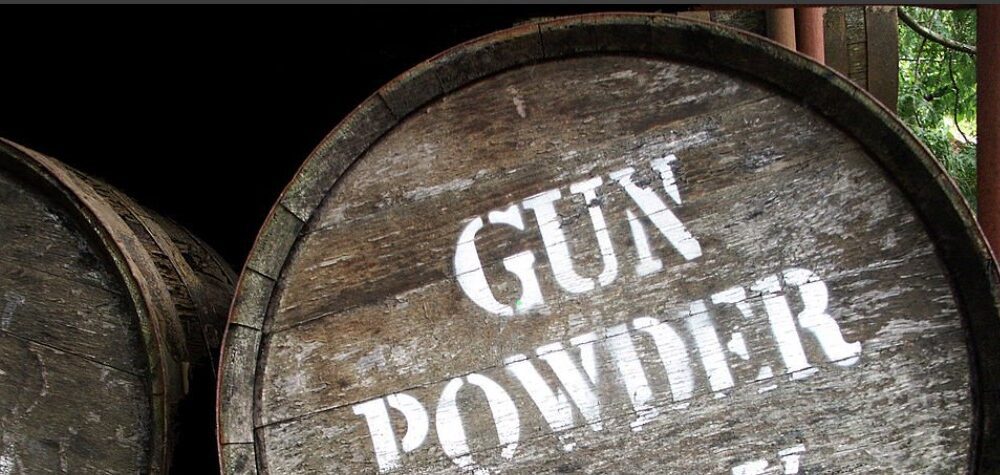 gun powder barrel