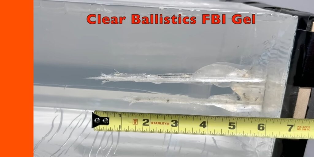 sevr 2.0 clear ballistics gel penetration test
