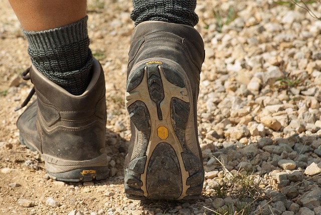 hiking boots walking
