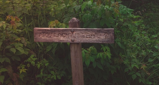 appalachian trail sign