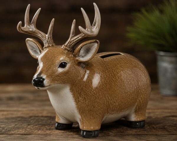 deer piggy bank 1