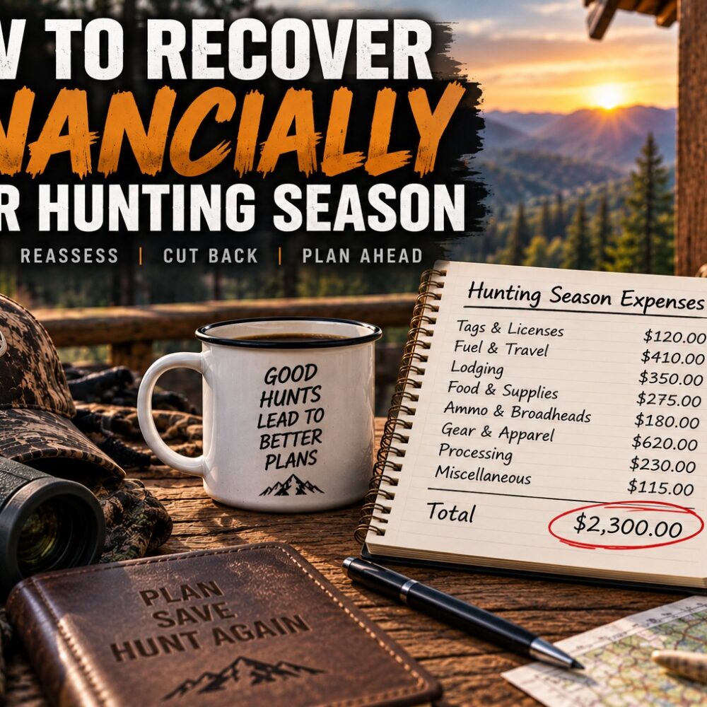how to recover financially after hunting season