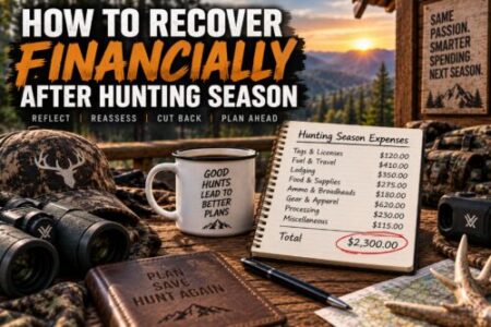 how to recover financially after hunting season