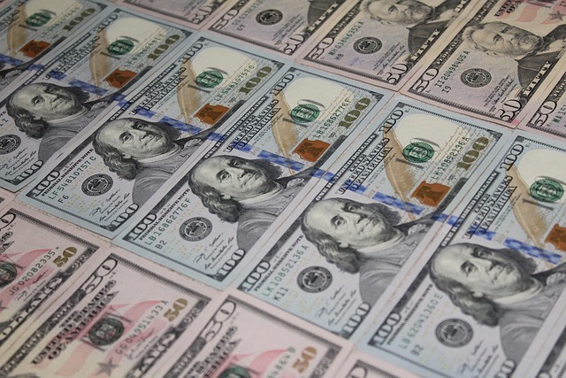 sheets of 100 dollar bills