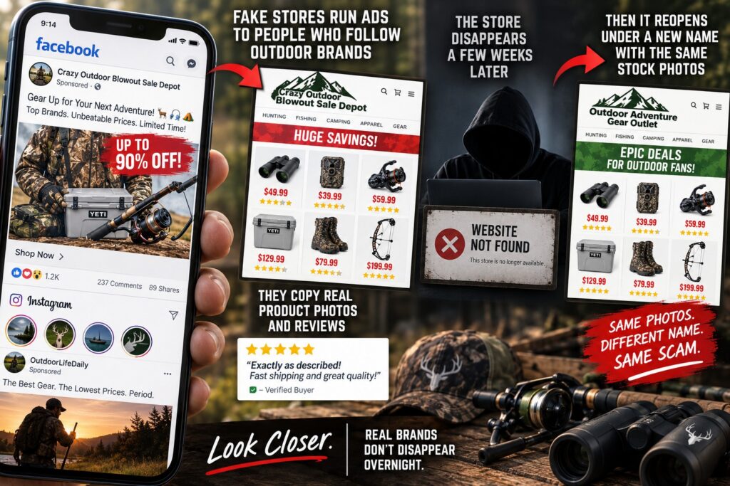 spot outdoor gear site scams jpf