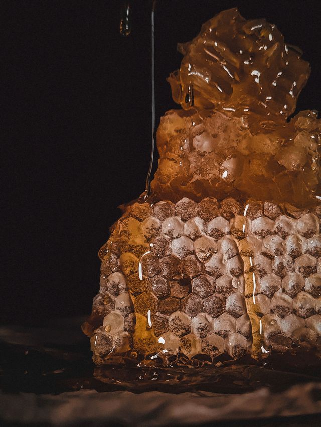 honey and honeycomb